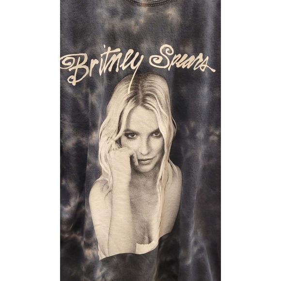Other - Britney Spears - 2021 Dark Gray Shirt - Size 1X Unisex 100% Cotton